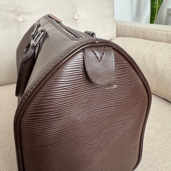 Louis Vuitton Speedy 25 Moka Brown Leather (Authentic) - Picture 13 of 16